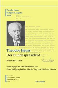 Der BundesprÃ¤sident: Briefe 1954-1959