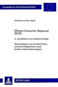 Efficient Consumer Response (Ecr)