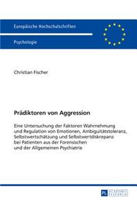 Praediktoren Von Aggression