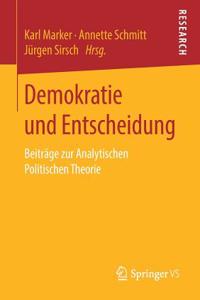 Demokratie Und Entscheidung