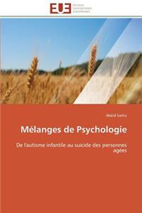 M�langes de Psychologie