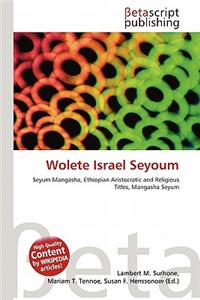 Wolete Israel Seyoum