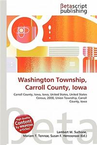 Washington Township, Carroll County, Iowa