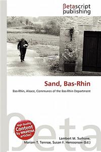 Sand, Bas-Rhin