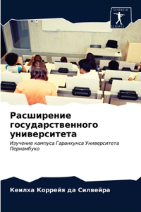 Расширение государственного университе&#