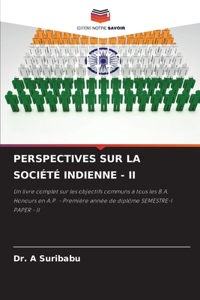 Perspectives Sur La Société Indienne - II