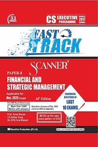 CS Executive Module - II Paper - 8 Financial and Strategic Management Scanner
