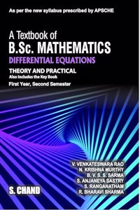A Textbook of B.Sc. Mathematics 1st Year, 2nd Semester | Differential Equations - APSCHE