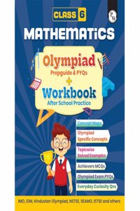 PW Olympiad Plus Workbook For Class 6 Maths Prepguide, PYQs and Worksheets (Paperback, PW)