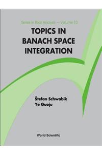 Topics In Banach Space Integration