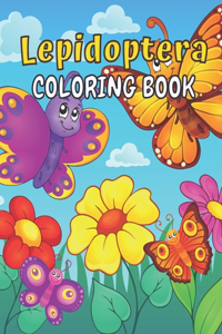 Lepidoptera Coloring Book