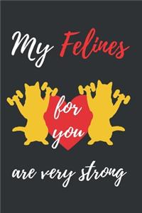 My Felines for You Are Very Strong