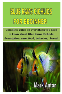 Blue Rams Cichlids for Beginner