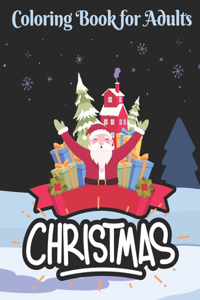 Christmas coloring book for adults