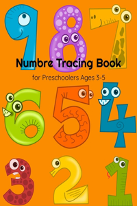 Number Tracing Book for Preschoolers Ages 3-5