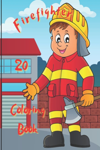 Firefighter Coloring Book