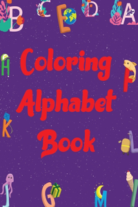 coloring alphabet book