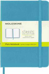 Moleskine Reef Blue Notebook Pocket Plain Hard