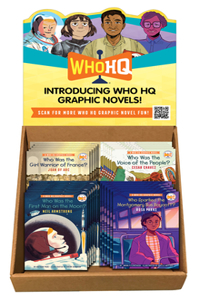 Who HQ 2021 Graphic Novel 20c Counter Display w/ RISER