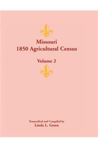 Missouri 1850 Agricultural Census