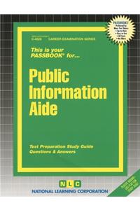 Public Information Aide