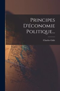 Principes D'économie Politique...