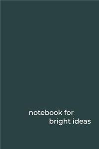 Notebook for Ideas