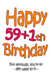 Happy 59+1th Birthday