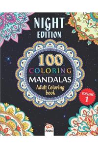 Coloring Mandalas - Night Edition