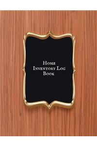 Home Inventory Log Book