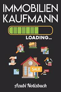 Immobilienkaufmann Loading... Azubi Notizbuch