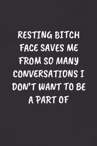 Resting Bitch Face Saves Me from So Many Conversations I Don't Want to Be a Part of
