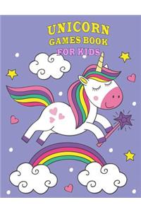 Unicorn Games Book for Kids