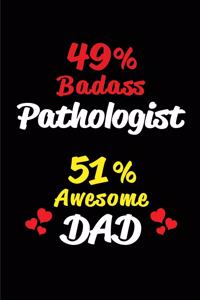 49% Badass Pathologist 51% Awesome Dad