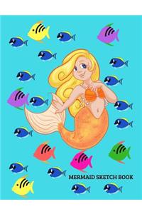 Mermaid Sketch Book