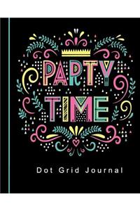 Party Time Dot Grid Journal
