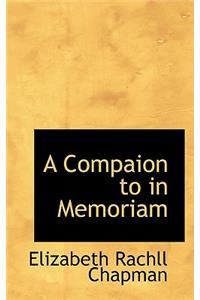 A Compaion to in Memoriam