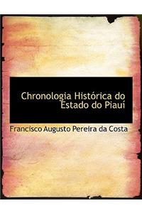 Chronologia Hist Rica Do Estado Do Piau