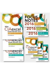 Wiley CIAexcel Exam Review 2016: Complete Pack