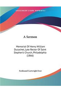 A Sermon