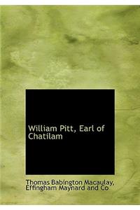William Pitt, Earl of Chatilam