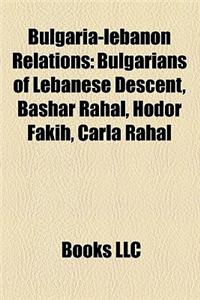 Bulgaria-Lebanon Relations