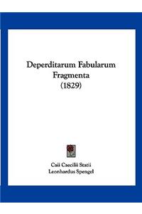Deperditarum Fabularum Fragmenta (1829)