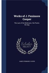 Works of J. Fenimore Cooper