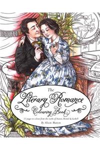 Literary Romance Colouring Book