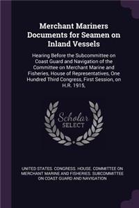 Merchant Mariners Documents for Seamen on Inland Vessels
