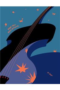 Night Jazz Music Notebook