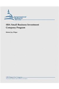 SBA Small Business Investment Company Program