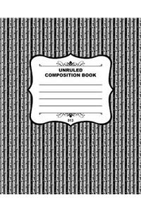 Unruled Composition Book 013