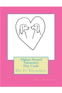 Afghan Hound Valentine's Day Cards